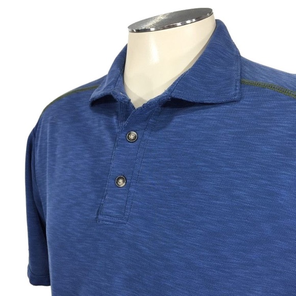 Tommy Bahama Polo Shirt Mens Distressed Island Wash - Picture 1 of 5